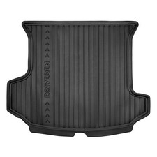 DriveDen Tailored Black Rubber Boot Liner Mat for Skoda Kodiaq (7 Seater) 17-24