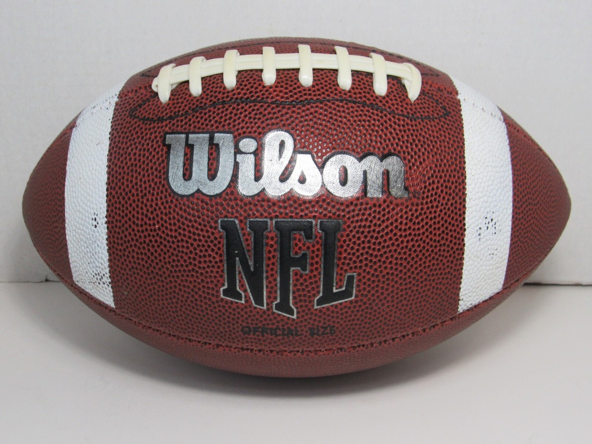 Wilson NFL American Football Official TDS Pattern Brown