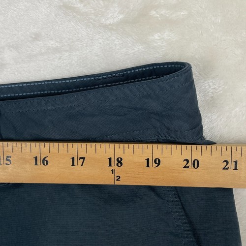 Orvis Shorts Mens 40 Blue Nylon Cotton Blend Hiking Outdoor Cargo Pockets - Picture 5 of 12