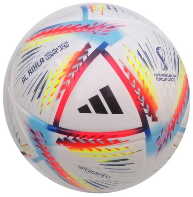 Adidas WM 2022 Fußball Rihla 290g Junior League Kinder Ball Nahtlos Bambini
