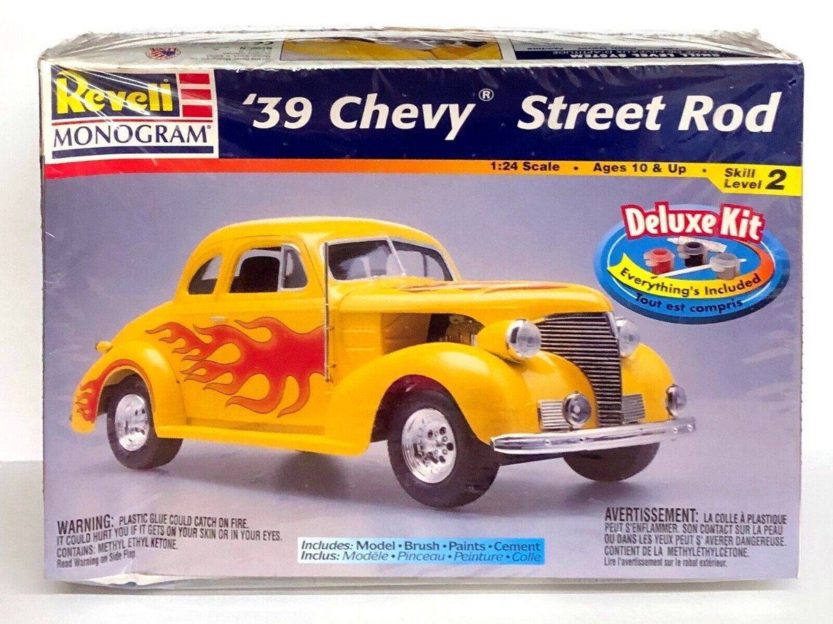 Revell Monogram 6640 1/24 Scale '39 Chevy Street Rod Plastic Model