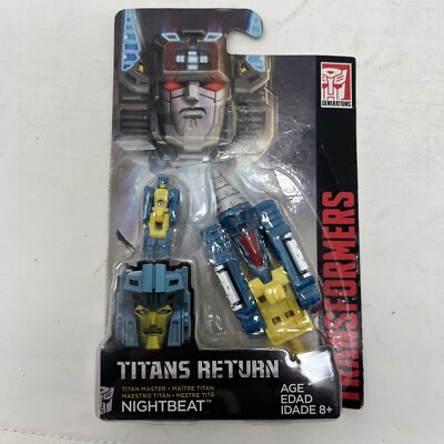 Transformers Generations Titans Return  NIGHTBEAT  Headmaster Action Figure