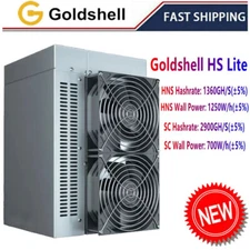 Goldshell HS LITE Miner HNS/SC 1200W / 700W  Utra Silent Computer Server Mining