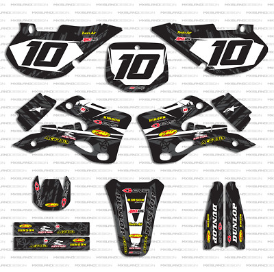 1999 2000 2001 2002 KAWASAKI KX 125 250 KX250 KX125 GRAPHICS KIT MOTOCROSS DECAL