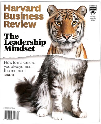 Harvard Business Review Magazine HBR 2024 January February Leadership Mindset
