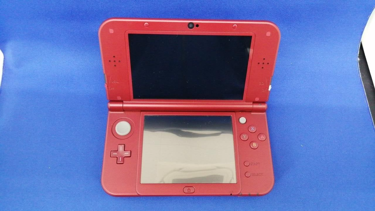 Nintendo New 3DS XL Handheld Gaming System metallic Red Console B