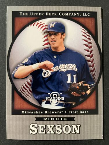 Richie SEXSON 2003 Upper Deck Standing O Baseball #40 Milwaukee Brewers - Picture 1 of 2