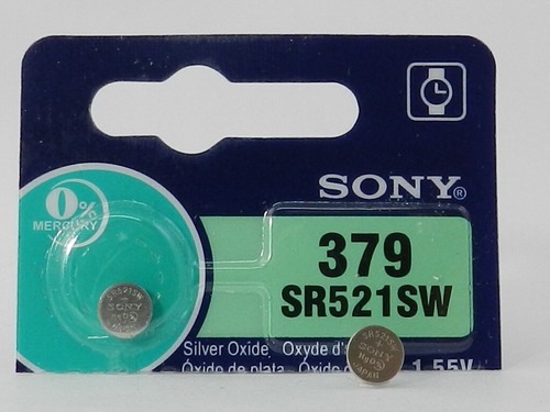 Batteria Per Orologio Sony 362 LD - SR 58/SR 721 SW Da 1.55V Pila A Bottone 362 - Foto 5