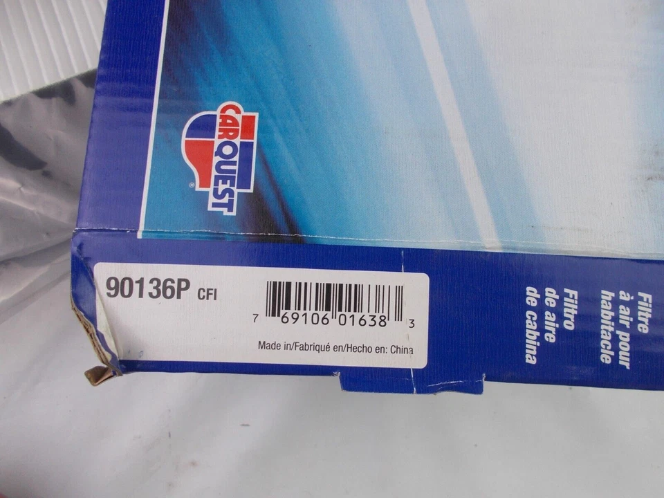 Filtro de aire de cabina CARQUEST 90136P compatible con Jaguar XK8 00-06' y XKR 00-02' Foto 4 de 4