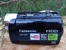 Panasonic SDR-H80P 60 GB Camcorder - Black SDRH80P no battery