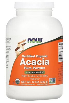 Now Foods Acacia Fiber Pure Powder Ballaststoffe   340 g Pulver (58,53 EUR/kg)