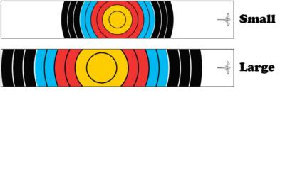 White Water Archery Circle Target Face Arrow Wraps 15 Pc Pack Pick Length Width