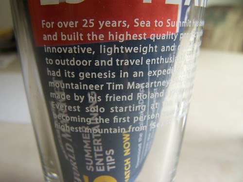 Sea to Summit 25 years beer pint glasses-Tim Macartney-Snape- Mt. Everest - Picture 3 of 5