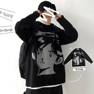 anime girl oversized sweater