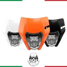 Faro LED Maschera Universale Moto Enduro Cross KTM sx SXF EXC EXCF MOTARD ENDURO