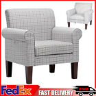 Accent Single Sofa Upholstered Fabric Chairs Arm Chair Furniture Living Room Us
