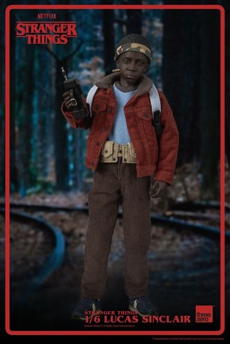 Stranger Things Figura 1/6 Lucas Sinclair 23 cm ThreeZero - Imagen 5 de 13