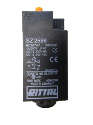 RITTAL PS 4127 SZ 2586 Positionsschalter Ue 500V IP 40 AC-15 230V (F48)