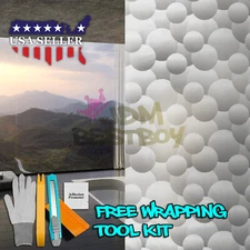 【Frosted Film】  Glass Home Bathroom Window Security Privacy Sticker Sheet #5045