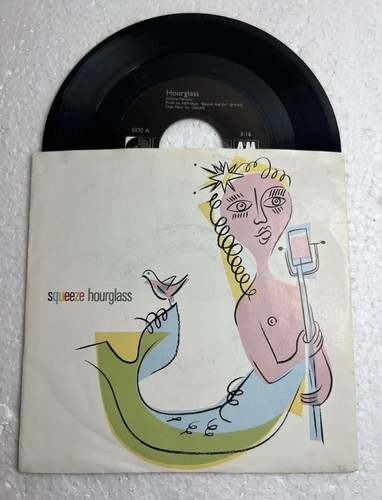Vintage Vinyl Lot: SQUEEZE Sweets From A Stranger LP 1982 + Hourglass 7” Tested. - Picture 13 of 17