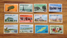 Anguilla Pre 1969 Independance Stamps MH. Free UK Postage