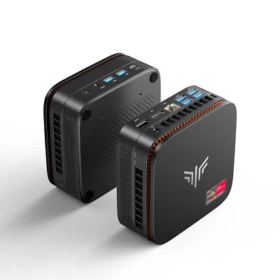 NIPOGI H1 Mini PC AMD Ryzen 7 6800H (up to 4.7GHz) 32GB DDR5 +512GB SSD WIFI BT