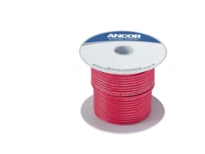 Ancor 184803 Tinned Copper Wire, 14 AWG (2mm2), Red - 18ft