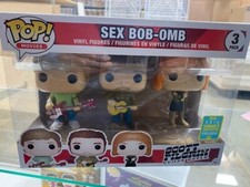 Funko Pop! Sex Bob-Omb 2016 SDCC Exclusive Vinyl Figure 3 Pack Scott Pilgrim New