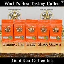 5 LB  * RARE ORIGINS * FAIR TRADE / ORGANIC CERTIFIED COFFEE COMBO SPECIAL   