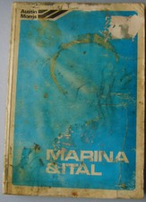 Morris Marina, 440 & 575 Van & Pickup 1978 on & Ital Original Workshop manual 