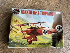 Vintage Airfix 1/72 Scale Fokker Triplane Fokker Dr.I Series 1 Model Sealed Kit.