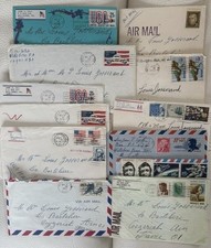 Lot de plus de 50 enveloppes à destination de la France