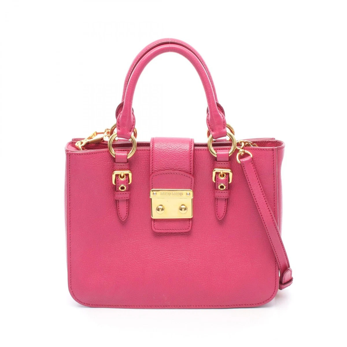 Miu Miu Shoulder Bag Pink Bags & Handbags for Women for sale | eBay
