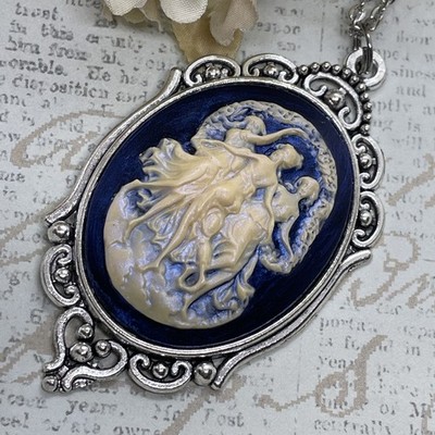 Mystic Muses Muse 3 graces Dancing ladies Silver Heart Setting Anniversary Gift