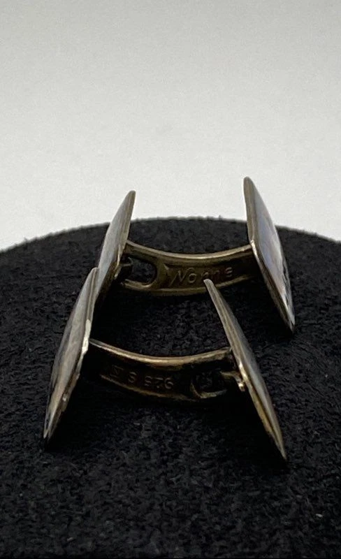 Gemelos Norne de plata de ley vikinga con trineo y reno 11,1 g Foto 3 de 4