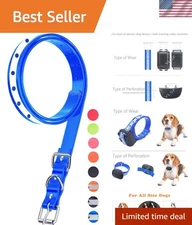 High-Quality Waterproof TPU Dog Collar Replacement - 26 Inches, Safe & Durable