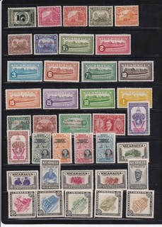 NICARAGUA. 1936 59. COLLECTION OF 71 STAMPS. MH. (644)