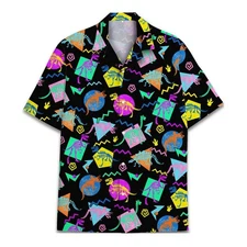Retro Neon Dinosaur Shirt – 90s Jurassic Vibes!