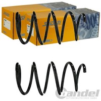 2X Spidan Fahrwerksfedern Vorne Passend FÜR Renault Twingo Links+Rechts