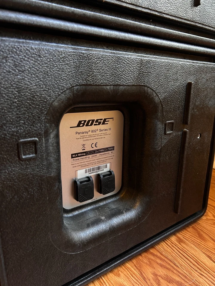 Altavoces PA Bose Panaray 802 Serie III - Sonido en vivo, DJ, Karaoke, Audio profesional Foto 3 de 3