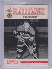 2012-13 Classics Signatures #148 Bill Gadsby - HKY