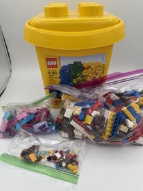 LEGO 10662 Creative Bucket Building Bricks Parts Lot Bucket Minifigure Pieces