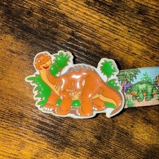Vintage 1988 The Land Before Time Kids Belt with Belt Buckle RARE