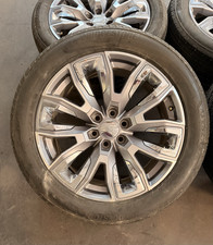 Set Of Used 22 00-26 Gmc Sierra 1500 Silver Chrome Rims 27550r22 Tires Lt