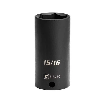 CAPRI TOOLS 3/8 In. Drive 15/16 In. 6-Point SAE Deep Impact Socket