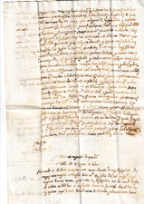 BBB212-PADOVA 1567 Notarized Manuscript (Handwritten)