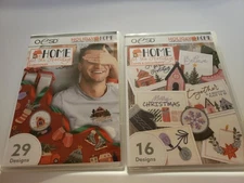 OESD Holiday Home 2022 Machine Embroidery CD with 29 Designs & Cards Ornaments