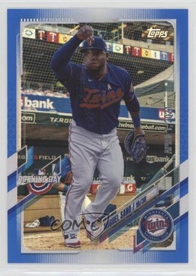 2021 Topps Opening Day Opening Day Edition Blue Foil Miguel Sano #169 1c7