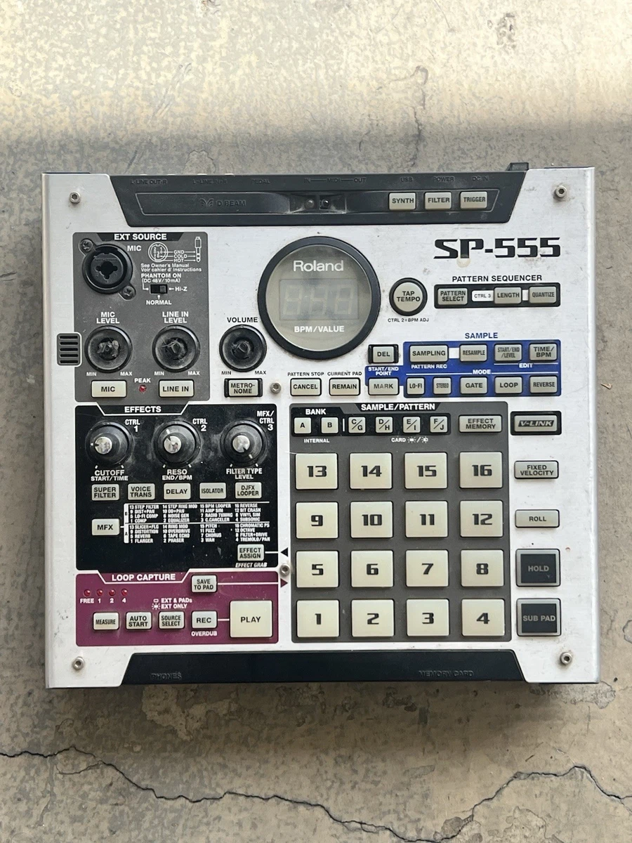 Roland SP 555 Samplers & Sequencers for sale - eBay
