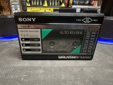 Vtg Sony Walkman WM-F18/F28FM/AM Stereo Cassette Player w/ EQ and Dolby